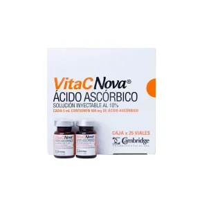 VITAMINA C 500MG/5ML * 1 AMP