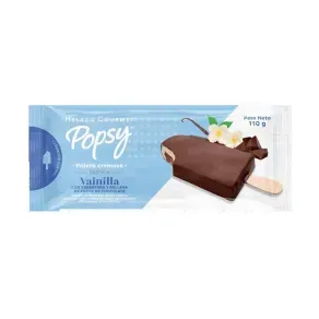 PALETA CREMOSA VAINILLA POPSY * 110 GR