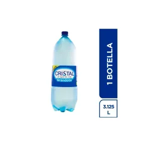 AGUA CRISTAL BOTELLA * 3.125 LT