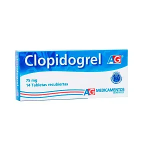 CLOPIDOGREL 75 MG * 14 TAB