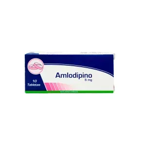 AMLODIPINO 5 MG * 10 TAB
