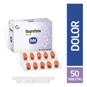 IBUPROFENO 800 MG * 50 TABX