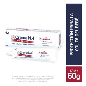 CREMA N 4 MEDICADA * 60 GRX