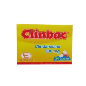 CLINBAC 300 MG * 24 CAP