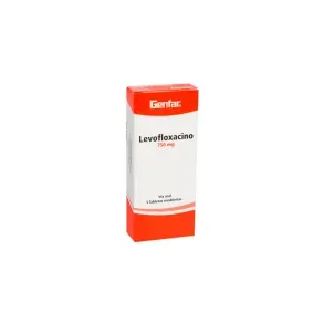 LEVOFLOXACINO 750 MG * 5 TAB
