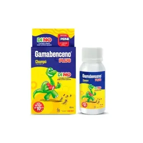 GAMABENCENO PLUS SHAMPOO * 60 ML