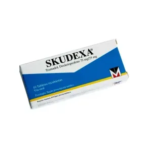 SKUDEXA 75/25 MG * 10 TAB