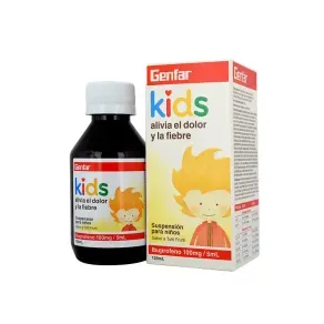 IBUPROFENO KIDS 100MG/5ML * 120 ML