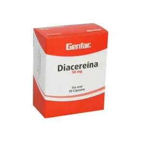 DIACEREINA 50 MG * 30 CAP