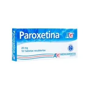 PAROXETINA 20 MG * 10 TAB