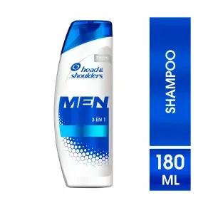 H & S SHAMPOO MEN 3 EN 1 CONTROL CASPA * 180 MLX