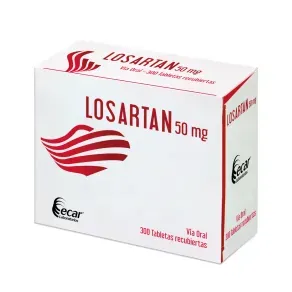 LOSARTAN E CARDIO 50 MG * 300 TAB