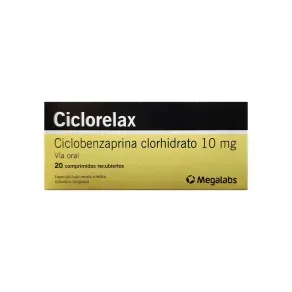 CICLORELAX 10 MG * 20 COMP