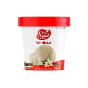 CREAM HELADO VAINILLA * 1 LT