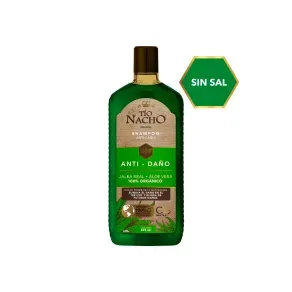 TIO NACHO SHAMPOO ANTI DA√±O ALOE +JALEA REAL *415 ML
