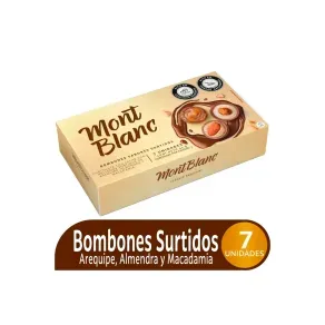 CHOCOLATE MONTBLANC ESTUCHE * 7 UND