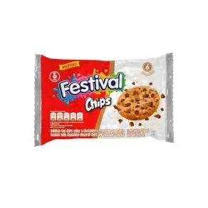 GALLETA FESTIVAL CHIPS * 40 GR