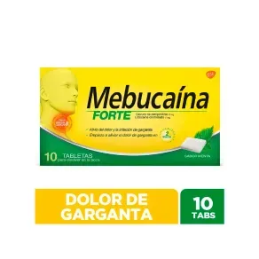MEBUCAINA FORTE *10 TAB