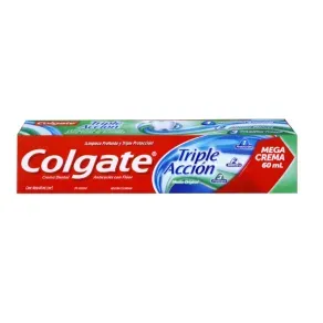 COLGATE CREMA DENTAL T/ACCION * 60 LLEVE 75 ML