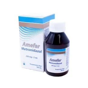 AMEFAR 250 MG * 120 MLX