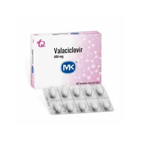 VALACICLOVIR 500 MG * 10 TAB