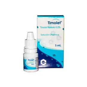 TIMOLET 0.5% SOL OFTALMICA * 5 ML