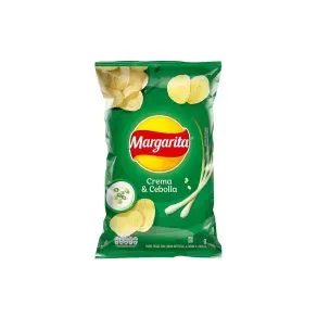 PAPAS MARGARITA CREMA & CEBOLLA * 42GR