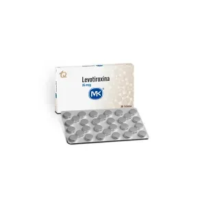 LEVOTIROXINA 25 MG * 30 TABX