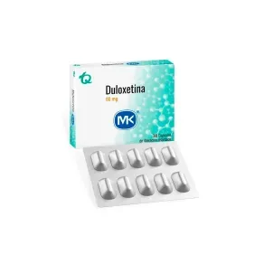 DULOXETINA 60 MG * 30 CAP