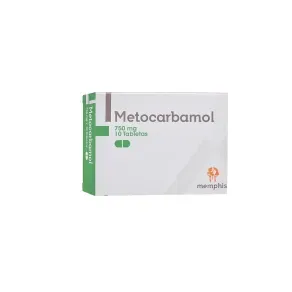 METOCARBAMOL 750 MG X 10 TABL MEMPHIS