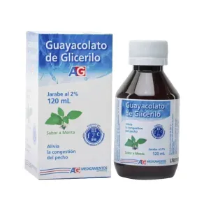 GUAYACOLATO GLICERILO * 120 ML