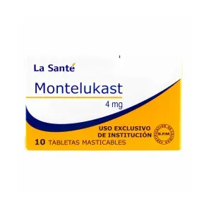 MONTELUKAST 4 MG * 10 TAB