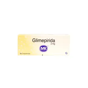 GLIMEPIRIDA 2 MG * 15 COMP