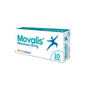 MOVALIS 15 MG  *10 TAB