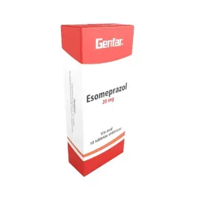 ESOMEPRAZOL 20 MG * 10 TAB