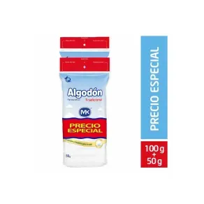 ALGODON MK PAGUE 100 LLEVE 150 GR