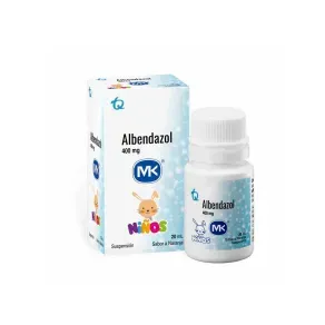 ALBENDAZOL SUSP * 20 MLX