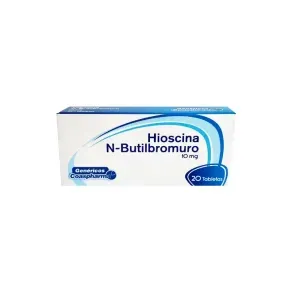 HIOSCINA N-BUTIL BROMURO 10 MG * 20 TAB