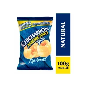 JACKS CHICHARRON NATURAL *100 GR