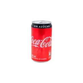 COCA COLA S/AZUCAR LATA * 235 ML