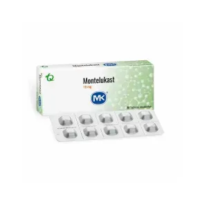 MONTELUKAST 10 MG * 30 TAB
