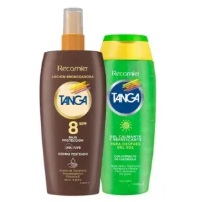 TANGA SPF8 LOCION 185 ML + GEL AFS *130 ML