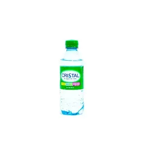 AGUA CRISTAL CON GAS BOTELLA * 300 ML