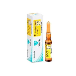 FUROSEMIDA 20 MG * 1 AMPX
