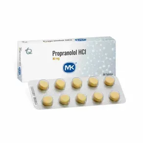 PROPRANOLOL 80 MG * 30 TAB