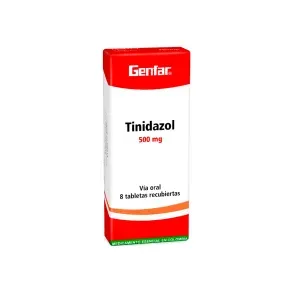 TINIDAZOL 500 MG * 8 CAP