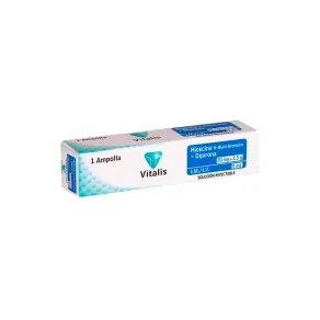 HIOSCINA BUTIL 20 MG + DIPIRONA 2.5 GR * 1 AMP