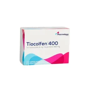 TIOCOLFEN 4/400MG * 15 CAP