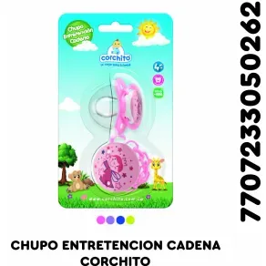 CHUPO ENTRETENCION CADENA CORCHITO * 1 UND