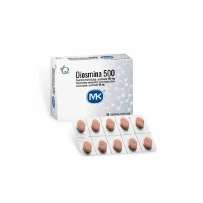 DIOSMINA 500 MG * 30 TABX